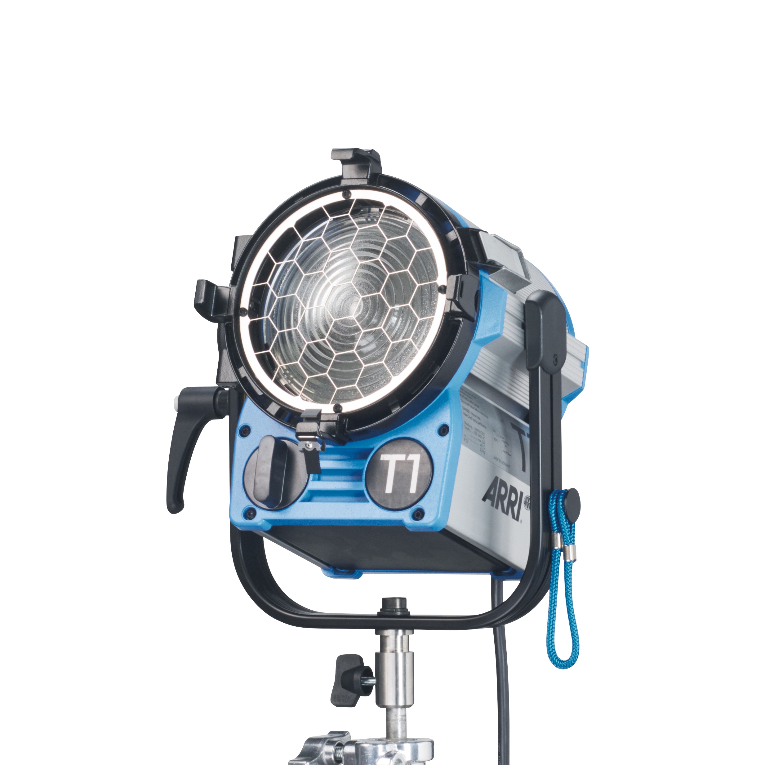 ARRI True Blue T1, MAN., 1.000W, 4-Leaf Barndoor, Filterframe